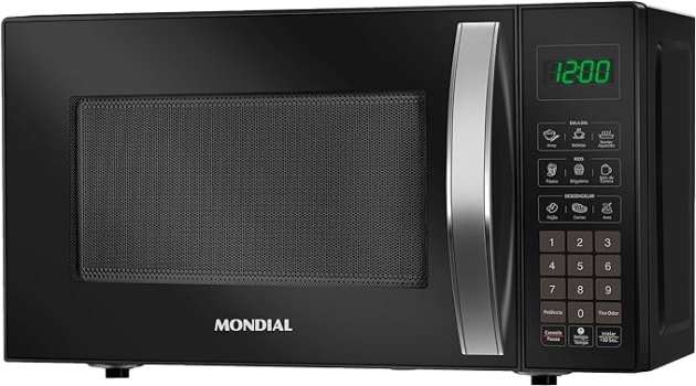 Micro-Ondas Mondial Preto 1200W - MO-01-21-B