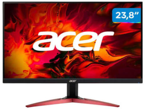 Monitor Gamer 100Hz 1ms Acer Nitro Series KG241Y Ebii 23,8" Full HD IPS HDMI FreeSync UM.QX1AA.E02 - Monitor Gamer - Magazine OfertaespertaLogo LuLogo Magalu