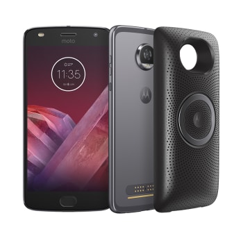 Smartphone Motorola Moto Z2 Play Stereo Speaker Edition Platinum 64GB, Tela de 5.5'', Dual Chip, Câmera 12MP, Android 7.1 e Processador Octa-Core