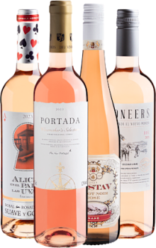 Kit 4 Rosés Best Sellers por R$39,90 cada garrafa