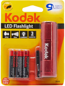 Lanterna 9-LED + 3 Pilhas AAA Palito Comum, Kodak 30412460