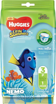 5 Pacotes — Fralda para Nadar Huggies Little Swimmers - 1 Unidades Cada (Total 5 unidades)