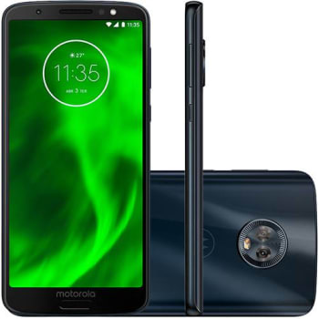 Smartphone Motorola Moto G6 Dual Chip Android Oreo - 8.0 Tela 5.7" Octa-Core 1.8 GHz 32GB 4G Câmera 12 + 5MP (Dual Traseira) - Índigo