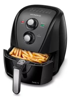 Fritadeira Sem Óleo Air Fryer Afn-40-bft 4l 1500w Mondial Cor Preto 110v