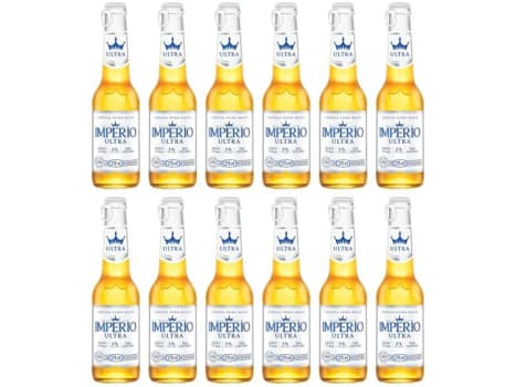 Cerveja Imperio Premium Ultra Puro Malte Long Neck - 275ml 12 Unidades