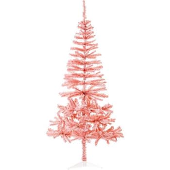 Árvore de Natal Tradicional Rosa 2,10m - Christmas Traditions