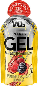 Vo2 Energy Gel 10 und Integralmedica - Frutas Vermelhas