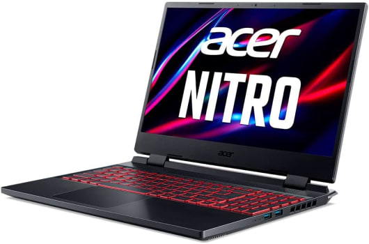 Notebook Acer Nitro 5 AN515-58-54UH 15.6” FHD, Intel Core i5-12450H, NVIDIA GeForce RTX 3050 4GB RAM GDDR6, 8GB RAM 3200MHZ, 512GB