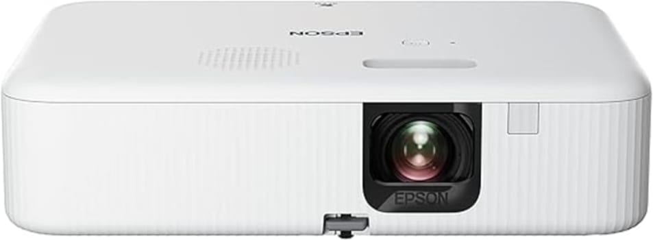 Projetor Smart Epson EpiqVision FH02, FULL HD, 3000 Lumens Streaming, Modelo: V11HA85020, Cor: Branco