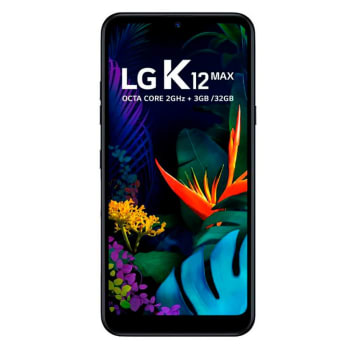 Smartphone LG K12 Max LM-X520BMW 32GB Tela 6.26 Preto