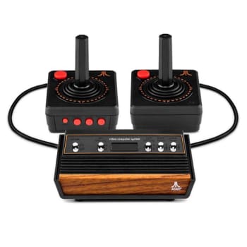 Console Atari 10 101 Jogos 2 Controles Preto