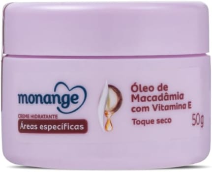 2 Unidades — Coty Creme Hidratante Para Áreas Específicas Monange Óleo De Macadâmia Com Vitamina E 50G