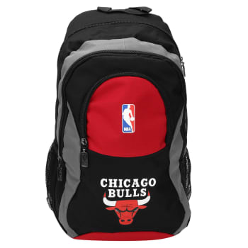 Mochila NBA Chicago Bulls Big 17 - Preto e Cinza