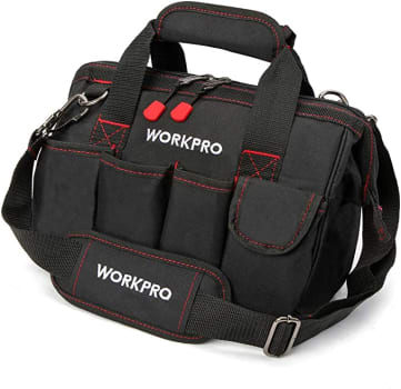 Workpro Saco de ferramentas de armazenamento de boca larga de 30,48 cm, W081020A