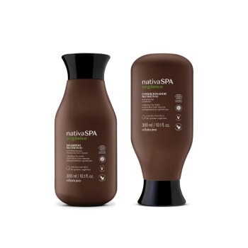 Combo Nativa Spa Orgânico: Shampoo 300ml + Condicionador 300ml