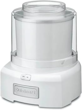 Cuisinart, Máquina para Sorvete, Gelato, Sorbet e Frozen Yogurt, 45W, Elétrica com 1,5L, Branca - 110V