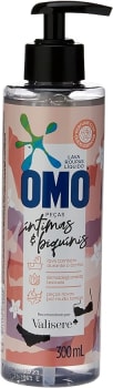 OMO Lava-Roupas Líquido Roupas Íntimas & Biquínis Com Óleos Essenciais De Rosas Turcas E Violetas Frasco 300Ml