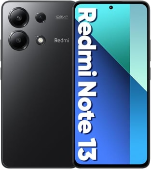 Smartphone Xiaomi Redmi Note 13 6GB+128GB Global Version Powerful Snapdragon® performance 120Hz FHD+ AMOLED display 33W fast charging with 5000mAh battery (Black)