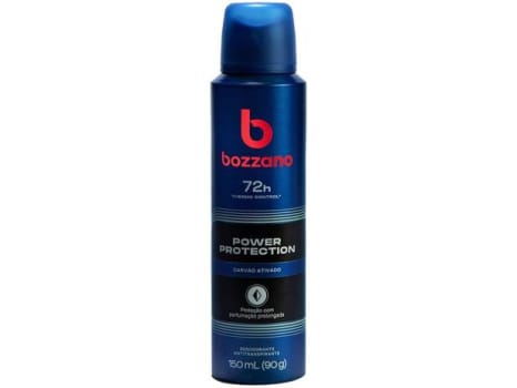 Desodorante Antitranspirante Aerossol Bozzano - Power Protection Masculino 72 Horas 150ml - Magazine Ofertaesperta