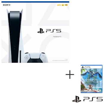 Console Playstation 5 Com 825 GB 01 + Jogo Horizon Forbidden West Para PS5