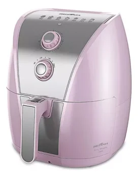 Fritadeira Air Fry Britânia Bfr40rs 5l 1500w 127v Rosa