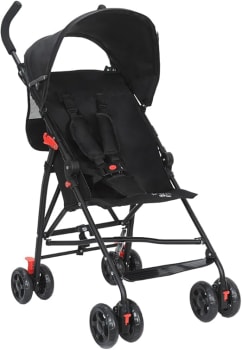 Maxi Baby Carrinho de Bebê Passeio Guarda Chuva MOVEE (Preto)