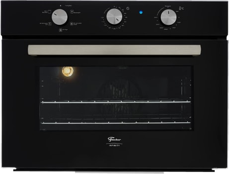 Forno Elétrico De Embutir Fischer 50 Litros Infinity 15740 Preto 220V