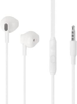 Fone de Ouvido Com Microfone Intra Auricular H26 Branco - VQ-H26