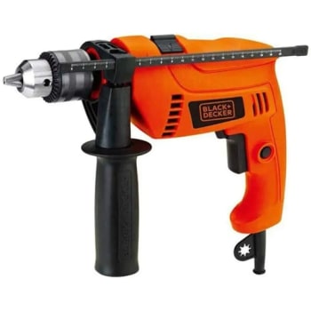 Furadeira De Impacto 1/2 550w Maleta TM555k Black & Decker 127v