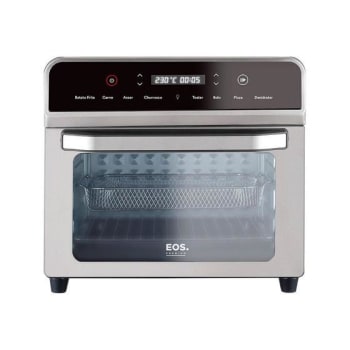 Forno Elétrico e Air Fryer EOS 25 Litros 4 em 1 Inox EFE25AID 110V - Forno Elétrico - Magazine {{route.pmdStoreName}}