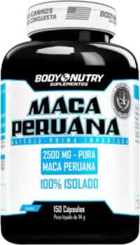 Maca Peruana Premium 2500mg 100% Maca Peruana Pura Pote 150 Cápsulas Matéria Prima Importada Para Homens e Mulheres | Energia | Resistência