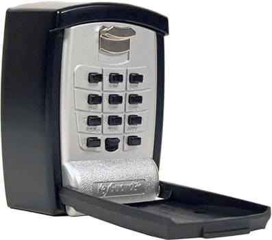 Cofre KeyGuard SL-590, montagem na parede, acabamento em preto