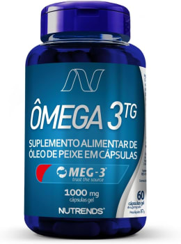 10 Unidades Ômega 3 Epa/Dha 1000Mg 60 Cápsulas Nutrends