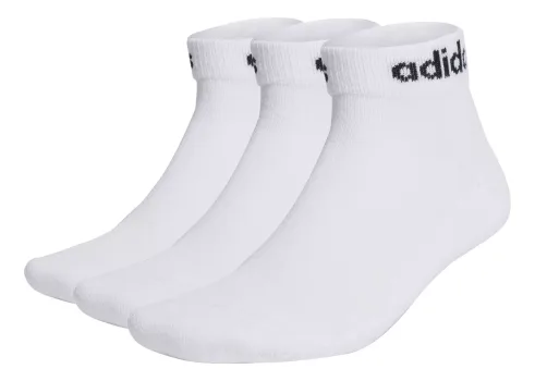 Meias Linear Ankle Cushioned 3 Pares adidas