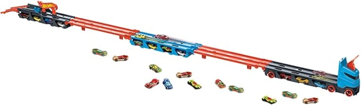 HOT WHEELS City, Guincho, Pista de Carrinho, com 3 Carrinhos, A partir de 4 Anos