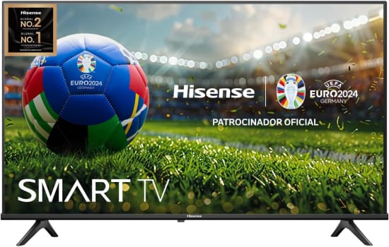 Smart TV FHD 43" Hisense 43A4N com DTS Virtual X Game e Sports Mode Controle por Voz Share to TV e Compatível