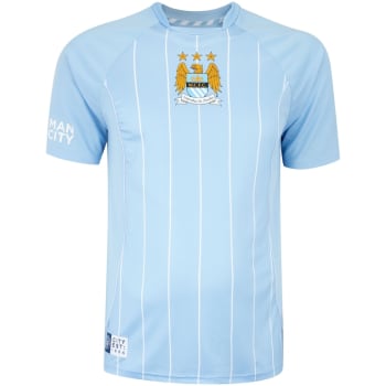 Camiseta Manchester City Masculina Retrô 2007