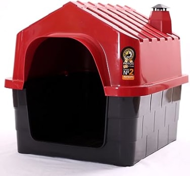 Dura Pet Casa de Cachorro DuraHouse N.2 Vermelha, Vermelho