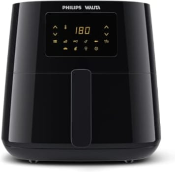 Philips Walita Preta Fritadeira Airfryer Essential XL Digital, 6.2L de capacidade, Garantia internacional de dois anos, 110V, 2000W (RI9270/90), Preto