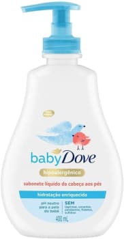 Sabonete Líquido Hidratação Enriquecida 400ml - Dove Baby