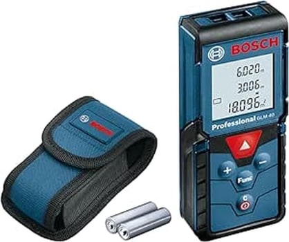 Trena Laser Bosch GLM 40 alcance 40m com bolsa protetora