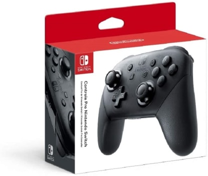  Nintendo Controle Pro Cinza - Nintendo Switch (nacional) 