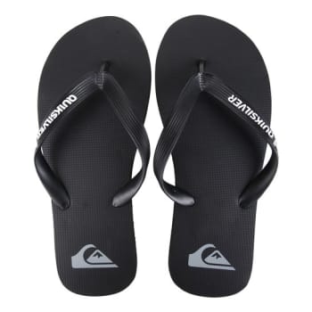 Chinelo Quiksilver Molokai Solid Masculino - Preto