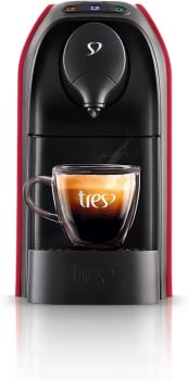 Cafeteira Espresso Três, Passione, Vermelha, 220V, 3 Corações