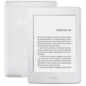 E-Reader Kindle Paperwhite, Wi-Fi, 4GB Branco AO0504