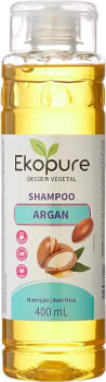 2 Unidades Shampoo Ekopure Argan Uso Diário - 400ml