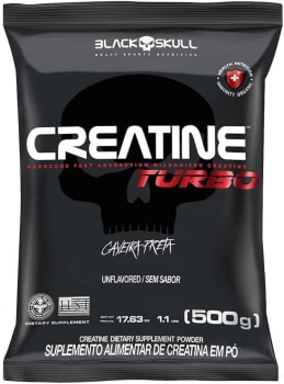 Black Skull Refil Creatina Turbo 500G