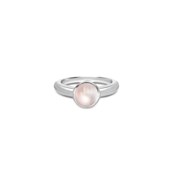 Anel Life My Stone Quartzo Rosa