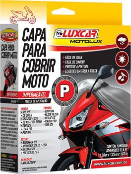 Capa Para Cobrir Motocicleta - P - Motolux Luxcar Pequeno