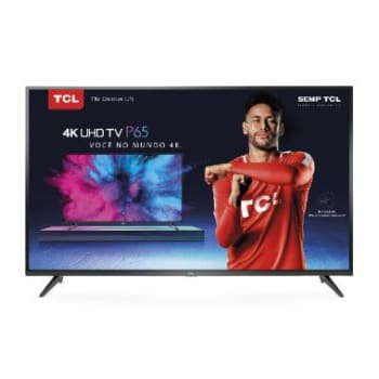 Smart TV LED 50" TCL Ultra HD 4K HDR 50P65US
